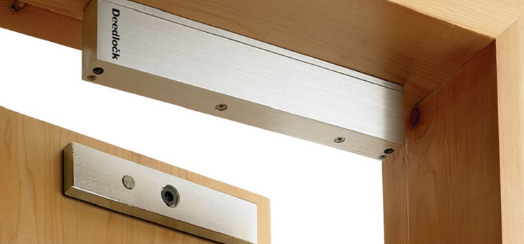 Magnetic lock installation Fort Irwin